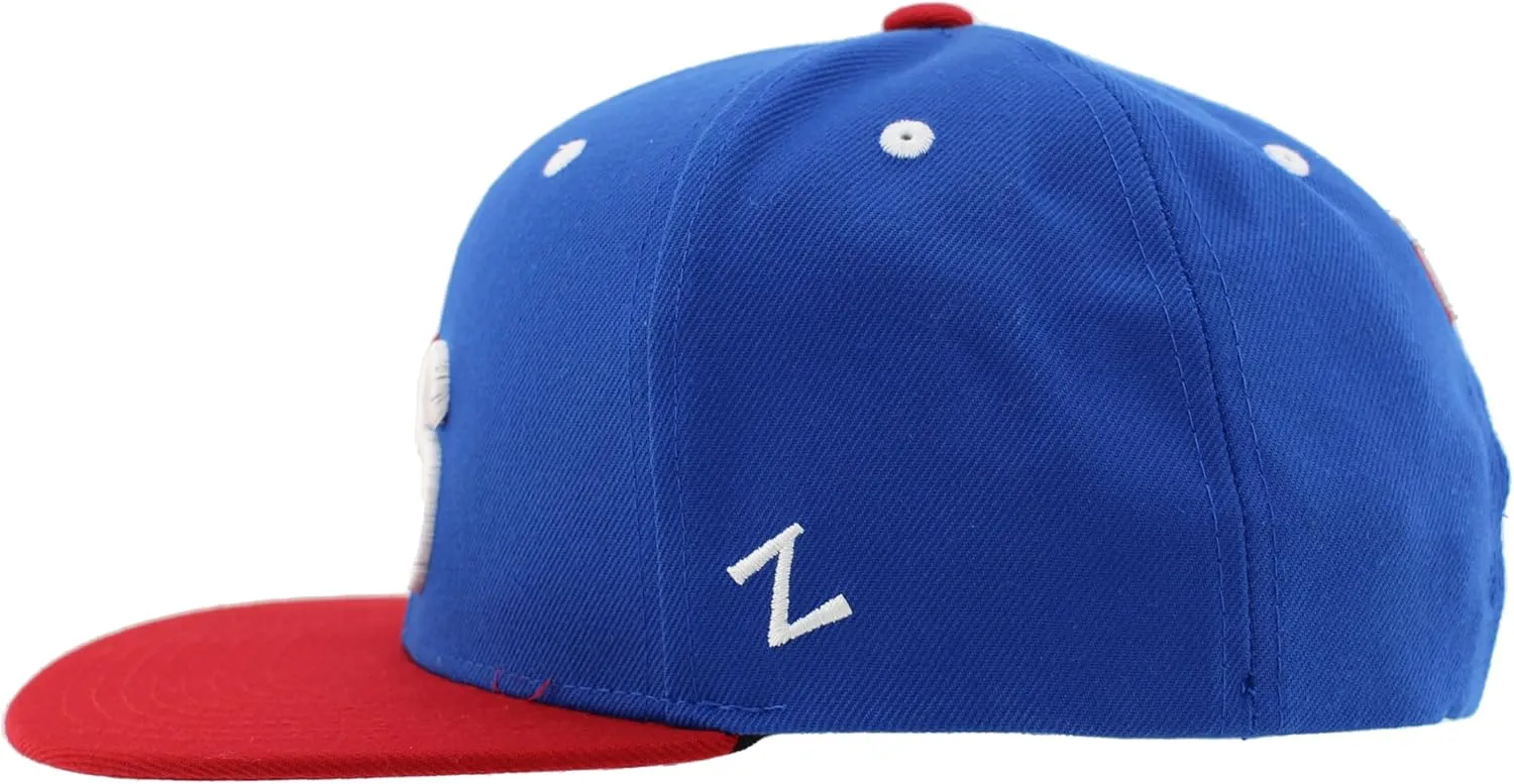 ZHATS NBA Officially Licensed Adjustable Snapback Hat Flat Bill Z11 Icon Alternate Color
