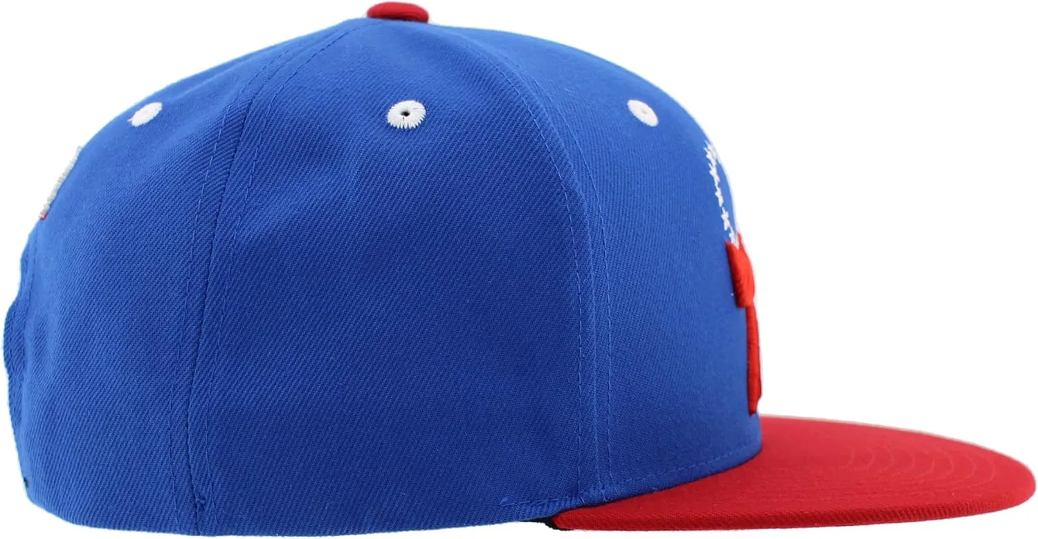 ZHATS NBA Officially Licensed Adjustable Snapback Hat Flat Bill Z11 Icon Alternate Color