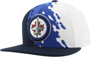 ZHATS NHL Officially Licensed Adjustable Snapback Hat Flat Bill Z11 Retro Paintbrush